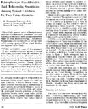 Histoplasmin coccidioidin and tuberculin sensitivity among school children in two Texas counties