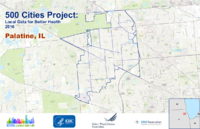 500 Cities Project Local Data for Better Health 2016 Palatine IL