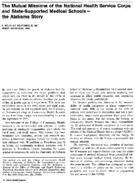 The Mutual Missions Of The National Health Service Corps And StateSupported Medical SchoolsThe Alabama Story