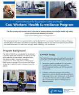 National Institute for Occupational Safety and Health Coal Workers Health Surveillance Program