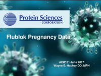 Flublock pregnancy data
