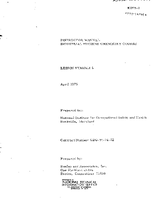 Instructor manual Industrial hygiene chemistry course lesson number 6