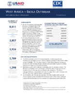 West Africa  Ebola Outbreak Fact Sheet 2 Fiscal Year FY 2015