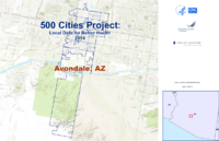 500 Cities Project Local Data for Better Health 2014 Avondale AZ
