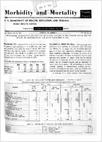 Morbidity and Mortality Weekly Report Vol 12 No 21 for Release May 31 1963