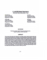 A LabView Based Respiratory Sounds Reconstruction Tool