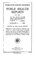 Public Health Reports  v 48 no 1  cover