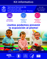 Kit informativeo  Semana Nacional de Prevencin del Envenenamiento por Plomo  2228 de octubre de 2022