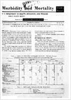 Morbidity and Mortality Weekly Report Vol 12 No 4 for Release February 1 1963