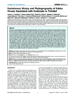 Evolutionary History and Phylogeography of Rabies Viruses Associated with Outbreaks in Trinidad