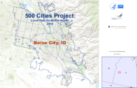 500 Cities Project Local Data for Better Health 2014 Boise City ID
