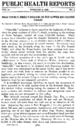 Weekly Reports for FEBRUARY 6 1925