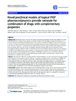 Novel preclinical models of topical PrEP pharmacodynamics provide rationale for combination of drugs with complementary properties