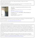 Assessment of a Sheriffs Office Evidence Drying Room