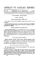 Abstract of sanitary reports  v VI no 26 June 26 1891