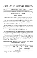 Abstract of sanitary reports  v VI no 28 July 10 1891
