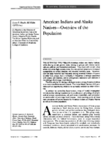 American Indians and Alaska Nativesoverview of the population