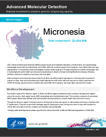 Advanced Molecular Detection National investment to advance genomic sequencing capacity Federated States of Micronesia September 5 2023