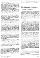 The National Formulary