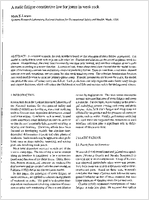 A Static Fatigue Constitutive Law for Joints in Weak Rock manuscript