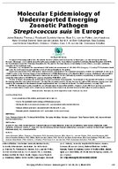 Molecular Epidemiology of Underreported Emerging Zoonotic Pathogen Streptococcus suis in Europe