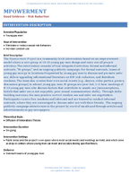 MPOWERMENT Good Evidence  Risk Reduction