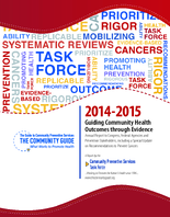 20142015 Guiding Community Health Outcomes through Evidence Annual Report to Congress Federal Agencies and Prevention Stakeholders including a Special Update on Recommendations to Prevent Cancers