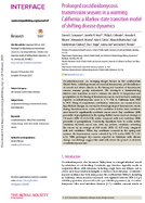 Prolonged Coccidioidomycosis Transmission Seasons in a Warming California A Markov State Transition Model of Shifting Disease Dynamics