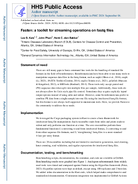 Fasten a toolkit for streaming operations on fastq files