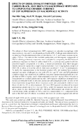 Effects of Diesel Exhaust Particles DEP Carbon Black and Silica on Macrophage Responses to Lipopolysaccharide Evidence of DEP Suppression of Macrophage Activity