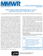 MMWR Morbidity and Mortality Weekly Report Vol 70 No 31 August 6 2021