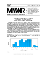 MMWR Morbidity and Mortality Weekly Report Vol 47 No 30 August 7 1998