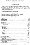 Weekly Reports for May 21 1909