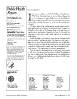 Public Health Reports  v 110 no 5  masthead