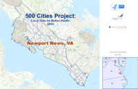 500 Cities Project Local Data for Better Health 2014 Newport News VA