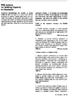 PHS actions for building capacity in assurance