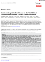 Gastroesophageal Reflux Disease in the World Trade Center Health Program General Responder Cohort