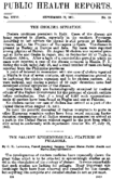 Weekly Reports for SEPTEMBER 29 1911