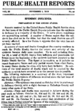 Public health reports  v 33 no 42 November 1 1918