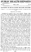Weekly Reports for APRIL 3 1925
