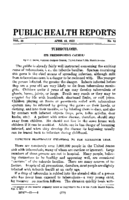 Public health reports  v 38 no 15 APRIL 13 1923