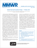 MMWR Morbidity and Mortality Weekly Report Vol 65 No 25 July 1 2016