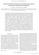 Chemical and Thermal Effects on the Viability and Motility of Spermatozoa from the Turtle Epididymis