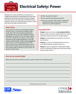 Construction Toolbox Talk Electrical Safety Power