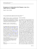 Permeation of a Metalworking Fluid Through a Latex Glove Under Field Use Conditions