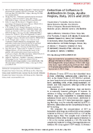 Detection of Influenza D Antibodies in Dogs Apulia Region Italy 2016 and 2023