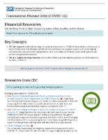 Financial resources get and keep America open supporting states tribes localities and territories May 27 2020