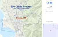 500 Cities Project Local Data for Better Health 2014 Provo UT