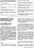 Developing Cancer Control Capacity In State And Local Public Health Agencies