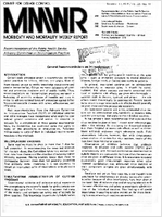 MMWR Morbidity and Mortality Weekly Report November 12 1976  Vol 25  No 44